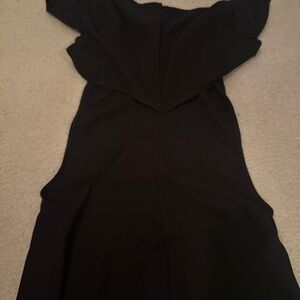 Tobi Black Off-Shoulder Mini Dress